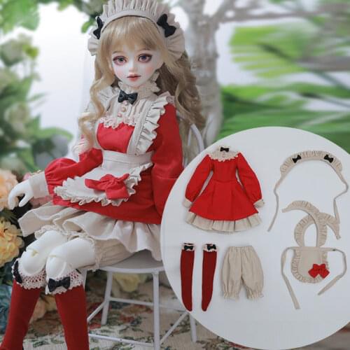 1/4 BJD Clothes Girl body Cetta BJD Bory Jeremy Yue Dress Beautiful Doll Outfit Accessories luodoll Oueneifs chinabjd