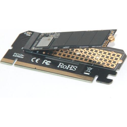 PCI-E 3.0 16x m.2 NVME SSD Full Speed Riser PCIe to M key NGFF Gen3