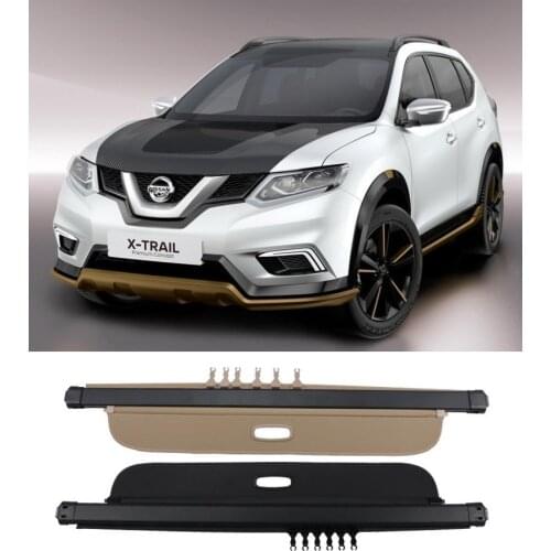 High Qualit Car Rear Trunk Cargo Cover Security Shield Screen shade Fits For Nissan X-Trail XTrail 2008 2009 2010 2011 2012 2013
