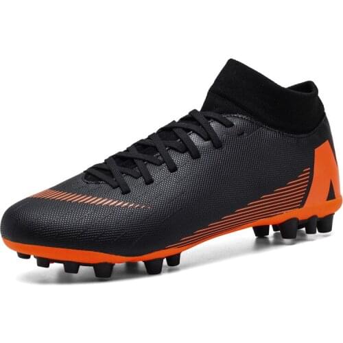 Professional Football Shoes Men Women Boys Girls Turf Cleats Shoes Indoor Outdoor Sport Shoes Original Training Football Boots