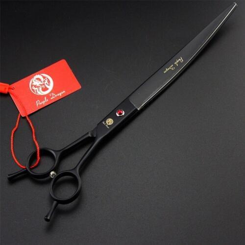 High Quality Professional 9 Inch Pet Grooming Curved Scissors Shears for Dogs Pets Beauty Sharp Edge Animals Hair Cutting Tools