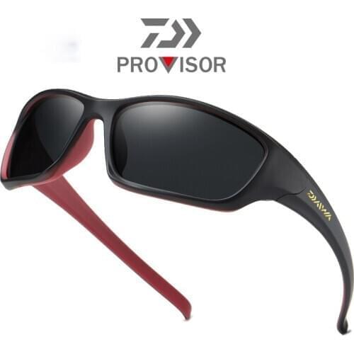2020 Daiwa Mens Fishing Polarized Sunglasses Square Cycling SunglassesMulti Color Outdoor Fashion Fishing Sunglasses