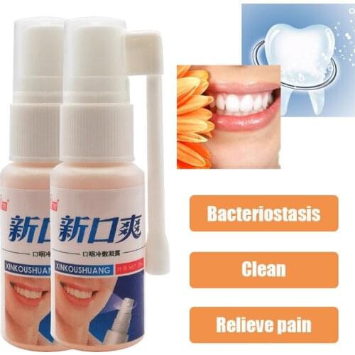 Oral Spray Fresh Remove Bad Breath Mouth Refreshing Cooling To Relieve Sore Throat Mouth Ulcers Chinese Herbal Medicine