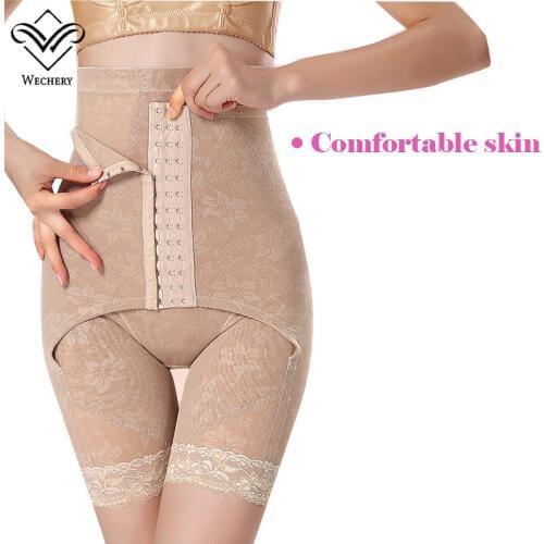 Wechery Bodysuit Body Shaper Waist Trainer Shapewear Magnetic Corset Shapewear Slimming Underwear Waist Corsets Women Girdles