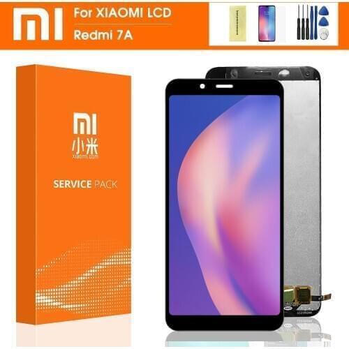 5.45'' For Xiaomi Redmi 7A LCD Display Touch Screen Digitizer Assembly with Frame for redmi 7a display replacement Repair