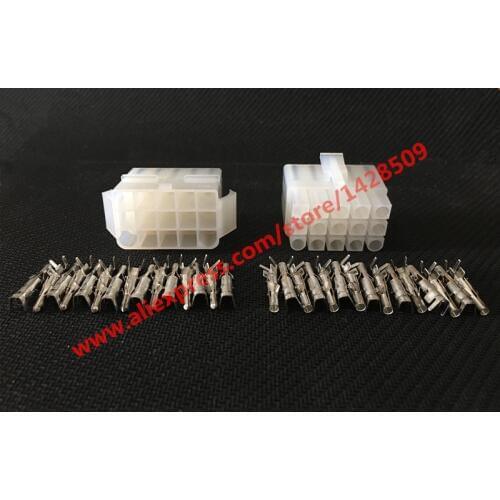 5 Sets 15 Pin 15 Way Female and Male Big Tamiya Connector Kits Large Tamiya L6.2 6.2MM Socket Plug