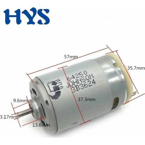RS550 High Speed DC 5V - 12V 7.4V Mini Motors Electric 12 V Volt 27000rpm Motor Metal Moter DIY Drill Garden Tool Toy Boat Model