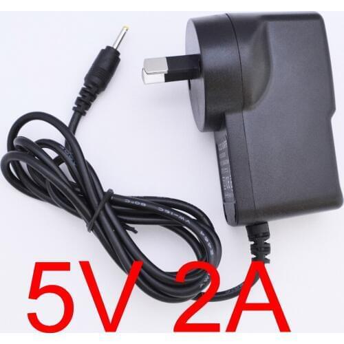1PCS 5V 2A AC 100V-240V Converter Adapter DC 2000mA Power Supply 10W AU Plug DC 2.5mm x 0.7mm for Android 7" - 10" Tablet PC