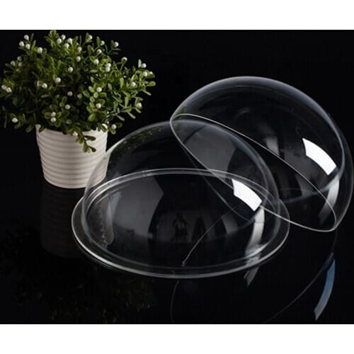 Acrylic Transparent Color Dome Plexiglass Drop Ball Red Decoration Ball Dome Cover