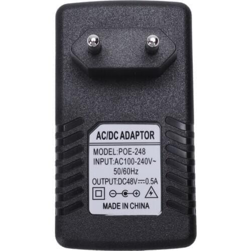 Power Supply Ethernet POE Injector Adapter for IP Phone Gateway IP Camera