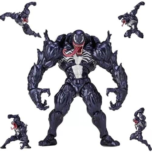 Disney Anime Character Venom Action Figure Toy 18CM PVC Decoration Model Collection Kids Christmas Birthday Gifts