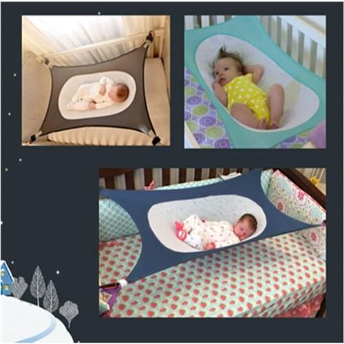 Baby Infant Hammock Home Outdoor Detachable Portable Comfortable Bed Kit Camping Baby Hanging Sleeping Bed baby Swings