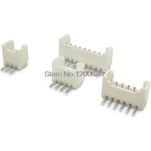 HY2.0 Vertical HY2.0MM Connector Terminal Socket HY 2.0mm HY 2 3 4 6 10-Pin Connector Plug