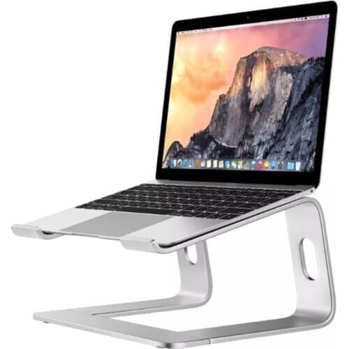 Aluminum Alloy Laptop Bracket For 10-17 Inch Notebook Raise Computer Desktop Metal Base Heat Dissipation Anti-Skid Stand Holder