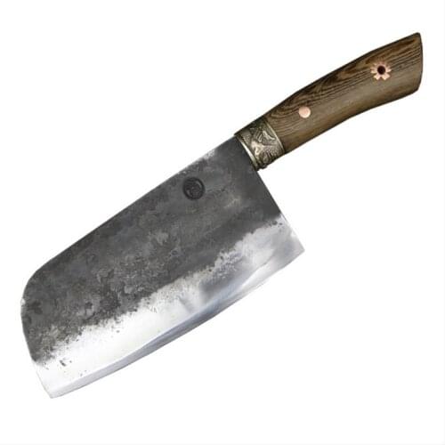 Kitchen Chef Knife high manganese steel hardness Clad Steel Forged blade Butcher Cut Bones Beef Meat Cleaver knife Chinese