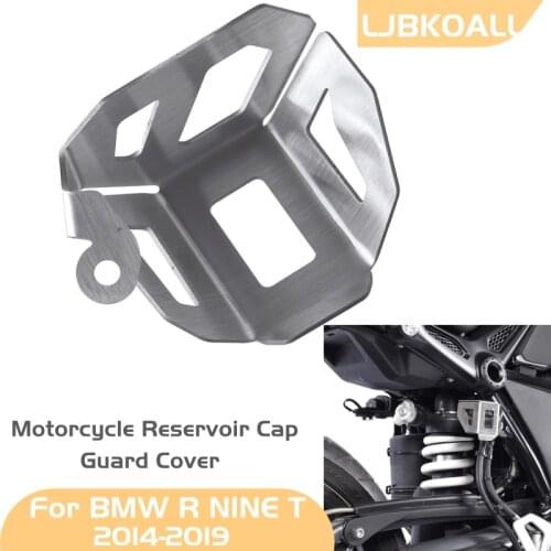R Nine T Motorcycle Rear Brake Fluid Reservoir Cap Protector Guard Cover for 2014-2020 BMW R Nine T RNineT Scrambler 2015 2016