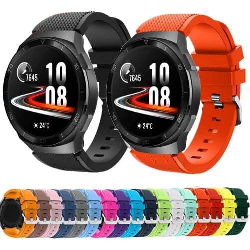 For Huawei Watch GT 2 2E Pro Strap GT 2 46mm 42mm Samrt Watch Band Silicone Strap For Huawei GT 2 Pro Wristbands accessories