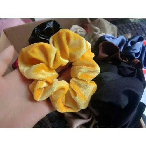 1pc Hair Scrunchies Hair Ties Accessories Scrunchie Ornaments Elastic Hair Bands Tiara Woman Head Dress Hair Rubber Band