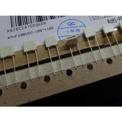 100 PCS R82EC2470DQ60K 0.047uf/100V 47nf 473
