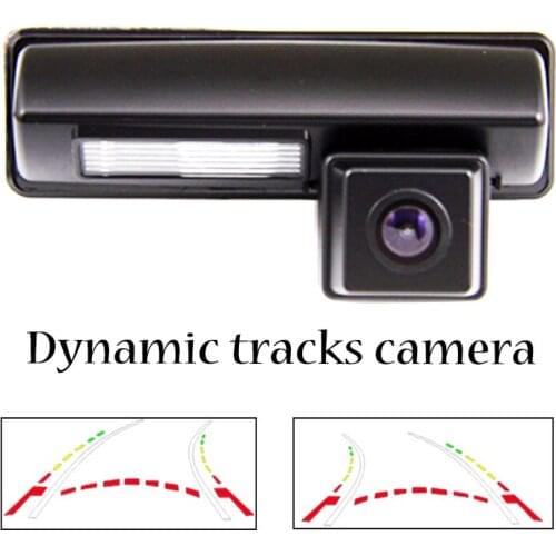 Trajectory CCD Car Rear View Reverse Camera for LEXUS IS200/IS300 RX350/330/300 ES330 HS250H RX400H park back camera AHD CBVS
