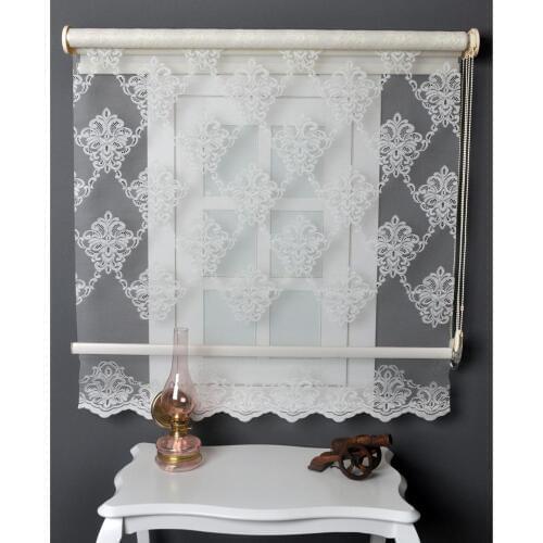 FREE SHIPPING White Cream Zebra Roman Roller Blinds Curtain Decor Double Layer Office Home Living Room Window Kitchen Bedroom