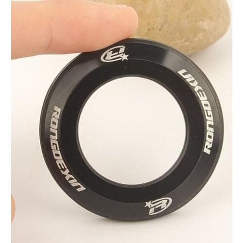 Bicycle Earphone Cap 28.6 Mm Universal Diameter MTB Mountain Bike Top Case Flat Cover Metal O-Shaped Earphone Gasket Ring Seal