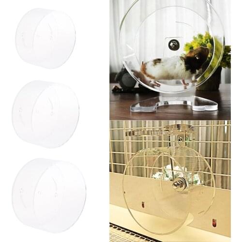 Small Pet Toy Hamster Sports Running Wheel Cage Accessories Toys Small Animals Exercise Wheels