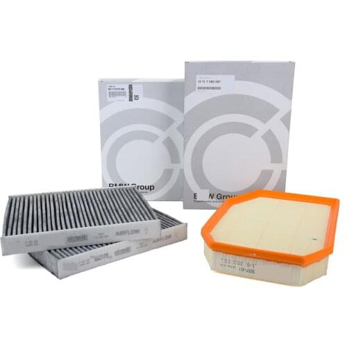For BMW filter set 5er F10 F11 523i 528i 530i 7er F01-04 730i 64 11 9 272 642, 13 71 7 590 597
