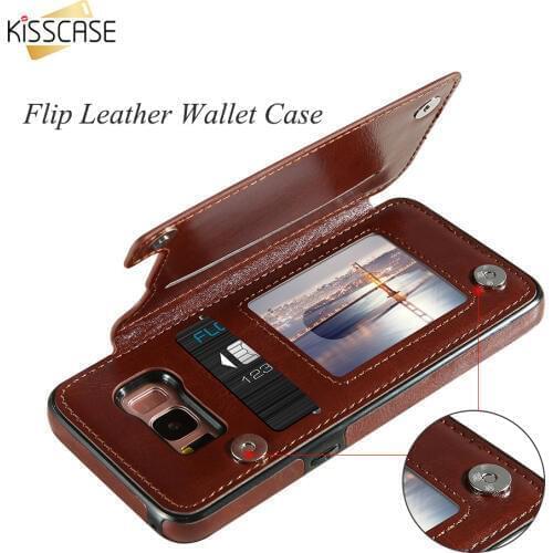 KISSCASE Flip Leather Wallet Case For Samsung Galaxy S20 S20 Ultra S20 Plus A71 A51 SM A515F A717F A 51 71 Card Holder Case Skin