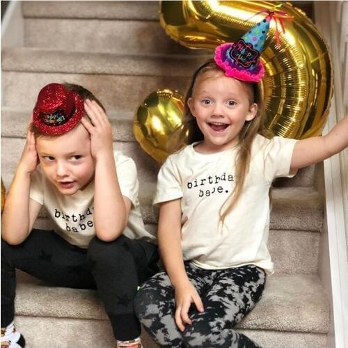 Summer new boys t shirts for girl fashion cotton print girls t shirt Short sleeve kids t shirts children clothes 2-10 year