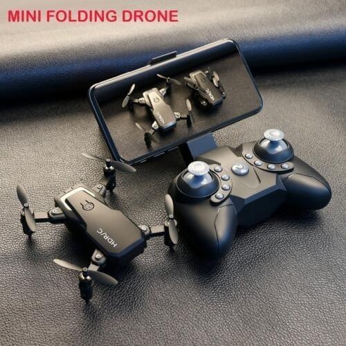 Upgraded D2 Foldable Mini Drone cheap RC Quadrocopter With Camera HD Quad-Counter With High Hold RC Helicopter Headless Mode