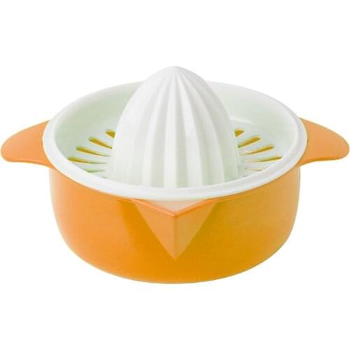 Mini Cute Manual Juicer Extractor Grater Hand Squeezer with Strainer Bowl Orange Lemon Squeezer Juicer Machine Portable Juicer