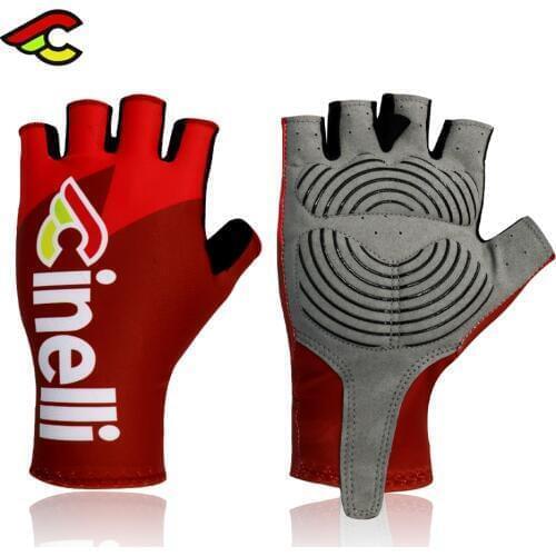Multi Chooses Half Finger Cycling Bike Gloves Breathable Design Men and Women Bicycle Riding Outdoor Sports Red guantes ciclismo