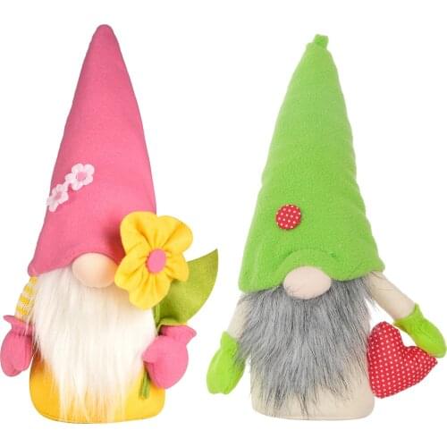 Education Toy For children Decoration Spring Flowers Dwarf Gnome toy Mothers Day Gnomes Gift Home Decoration toy