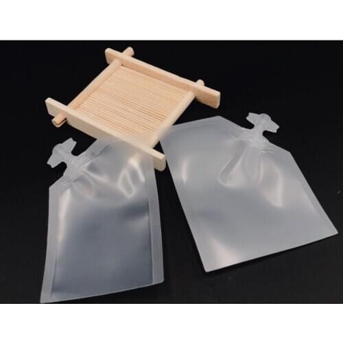 1000pcs Open Bottom Plastic Heat Seal Vacuum Packed Pouch 3/5/10/15ml Travel Cosmetic Cream Sample Bag With cap #83218
