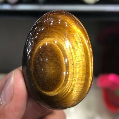 Natural Rare Tiger Eye Stone Crystal Quartz Dragon Egg Reiki Healing