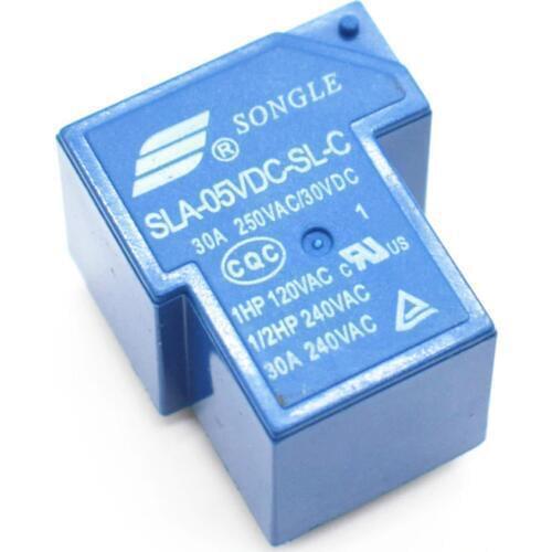 Power Relays SLA-05VDC-SL-C 5V 6Pin PCB Relay 30A T90