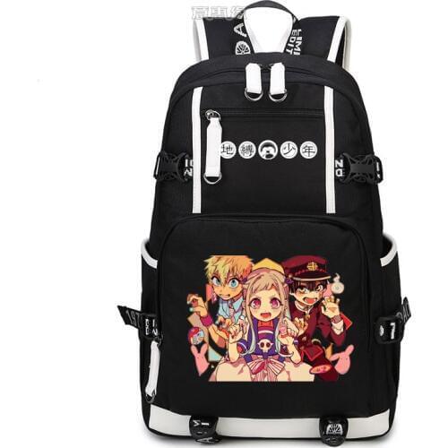 Toilet-bound Jibaku Shounen Hanako-kun Backpack Cosplay Oxford Bag Schoolbag Travel Bags