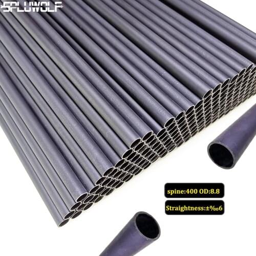24 PCS Archery Accessories OD 8.8mm Carbon Arrow Shaft Crossbow Bolt Shaft Spine 400 for Bow Crossbow DIY