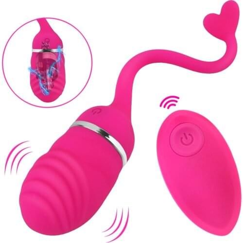 Wearable G Spot Vibrator Remote Control Vaginal Tight Exercise Panties Vibrator Sex Toys For Women Clitoris Stimulation