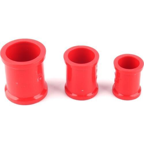 1pc PVC Straight Connector Garden Irrigation Red PVC Adapter Inner Dia 20/25/32mm PVC Fitting for Aquarium Fish Tank