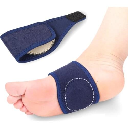 2Pcs Flat Orthotic Plantar Fasciitis Arch Support Gel Cushions Pad Heel Wrap Care Insoles Flat Foot Correction