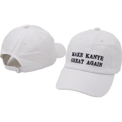 2020 rare hats MAKE KANYE GREAT AGAIN snapback hat hip-hop cap DAD HAT