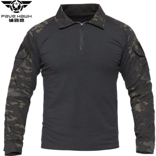 4XL Outdoor Airsoft CS Field Training Combat Tactical Uniform Shirt Men Women Long Sleeve Camouflage Thick Stretch Fabric Shirts