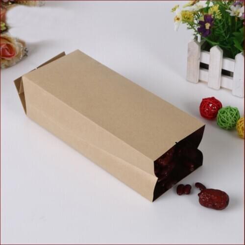 9*22+7cm 30pcs Kraft Paper Organ Bag For Gift/tea/candy/jewelry/bread Packaging Paper Food Bag Diy Jewelry Pack Display