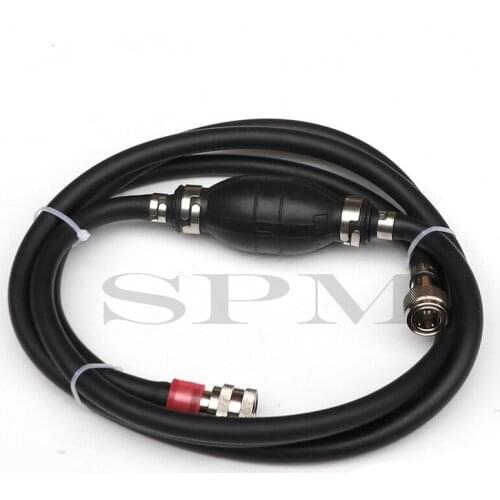 Outboard motor external tubing accessories hand oil pump