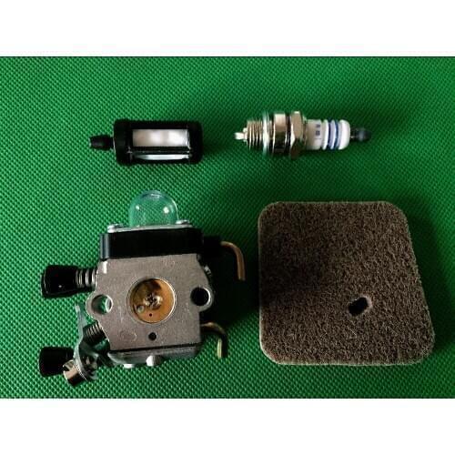 Carburetor Carb Air Fuel Filter For STIHL FS38 FS45 FS55 FC55 FS74 FS75 FS76 FS80 FS85 KM80 ZAMA C1Q Series Trimmer Parts