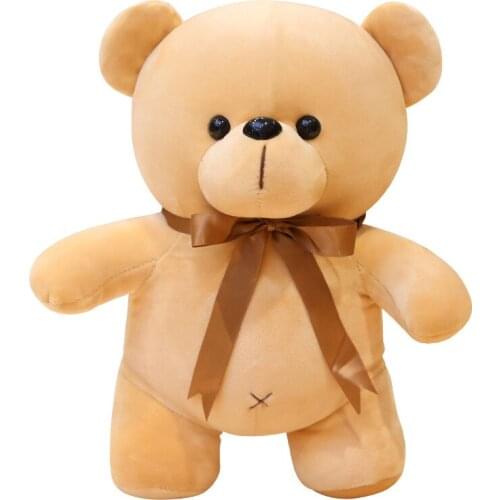 New Arrive 5 Colors 20cm-35cm Soft Cotton Stuffed Plush Toy Teddy Bear Gifts For Kids