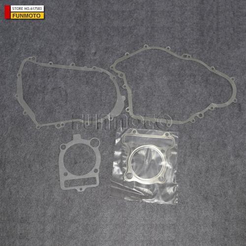 Cylinder gasket and crankcase gasket of engine parts for JIANSHE 400 ATV/JS400 ATV