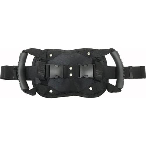 Motorcycle Passenger Safety Belt, Rear Seat Passenger Grip Grab Handle, Non-Slip Strap Universal Motorcycle Seat Strap